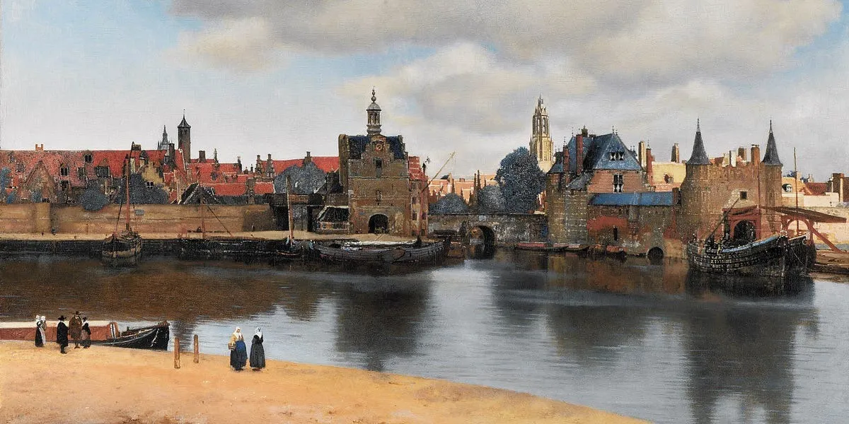 View of delft - Johannes Vermeer